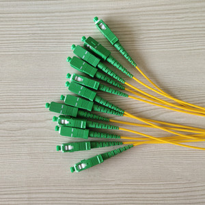 สายไฟเบอร์ออปติกแบบ Single-mode Single-core สำหรับงานโทรคมนาคม ขนาด 2.0 มม. SC/APC ความยาวคลื่น 1310-1550 นาโนเมตร สำหรับ FTTH/<span class=keywords><strong>FTTB</strong></span> - Product Image 3