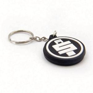 Good Quality <b>Custom</b> Logo 3D Promotional Personalized Soft Rubber PVC <b>Keychain</b> - Product Image 4