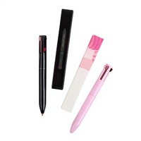 Crayon de Maquillage Mat Quatre-en-un Exclusif Transfrontalier – Crayon à Lèvres, Enlumineur Quatre Couleurs, Fard à Paupières, Crayon à Sourcils – Sans Logo