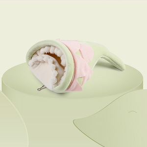 Manufacturer Wholesale Small Pet <strong>Hamster</strong> Sleeping Nest Warm Cotton Fish Shape Cage <strong>Hammock</strong> with Animal Pattern - Product Image 4