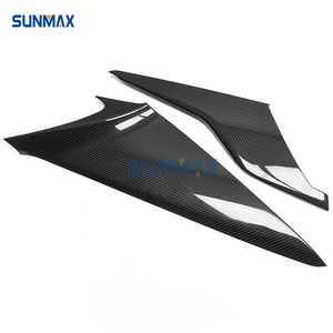 シボレーコルベットC8スティングレイZ51 Z06 2020 2021 20222023カーアクセサリー用Sunmaxリアルカーボンファイバーインテリアカバートリムキット - Product Image 6