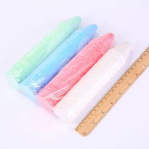 Tiza de yeso multicolor arcoíris lavable sin polvo para acera, personalizada para exteriores, tamaño jumbo, para dibujo artístico Bv-Swc08 - Product Image 2