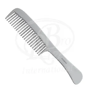 Mane CombワイドTeeth Long Handle Aluminum Alloy/ Horse Grooming Tool、Horse Care Gear Tail Pulling Comb