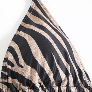 Conjunto de Bikini de 2 Piezas de Diseño de Lujo al por Mayor 2025, Cintura Alta, Control de Abdomen, Push-Up, Diseño Personalizado, Bikini Cheeky para Mujeres Maduras - Product Image 3