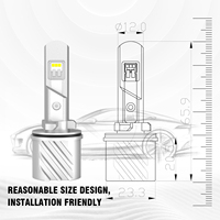 Ampoules de phare LED V20 de haute qualité 880 881 H27 H1 avec puces LED CSP-5540 20W 5000LM compatibles 12V 24V pour phares de voiture et feux de brouillard
