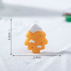 Venta al por mayor 3D Navidad Mini resina pan de jengibre hombres animales figuritas adornos Navidad encantos para DIY Navidad vacaciones Acción de Gracias graduación - Product Image 5