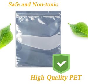 ถุงป้องกันไฟฟ้าสถิตย์แบบกำหนดเอง พิมพ์ลายบนวัสดุ PET/<span class=keywords><strong>PP</strong></span>/PE สีเงิน ป้องกัน ESD ป้องกัน EMI ป้องกันความชื้น ป้องกันไฟฟ้าสถิตย์ - Product Image 3