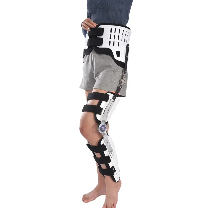 चिकित्सा चिकित्सा उपकरण समायोज्य घुटने फिक्सेटर ब्रेस फ्रैक्चर लिगामेंट स्ट्रेन मेडिकल स्टेंट घुटने निर्धारण ब्रेस