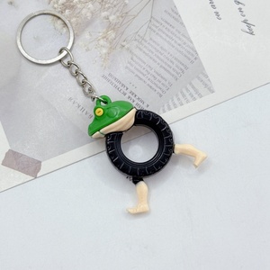 Porte-clés Anime Mignons en Gros, Porte-clés 3D Sahur Anime pour Accessoires Pendentifs de Dessins Animés, Porte-clés en Caoutchouc - Product Image 4