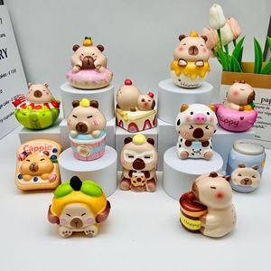 Palline Antistress Morbide a Forma di Capibara, Mini Giocattoli Divertenti da Spremere, Palline Animali Carine per Feste di Compleanno, Regali di Natale - Product Image 4