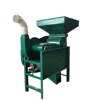 Machine à décortiquer les graines de ricin à moteur Machine à éplucher les noix Inca Sacha Inchi Machine à éplucher la peau des fruits-Moulin à éplucher