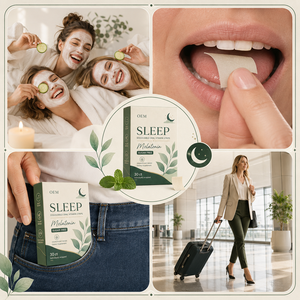 Oral Dissolving Improve Sleep Melatonin Strips Dissolves Quickly Oral Films - Product Image 6