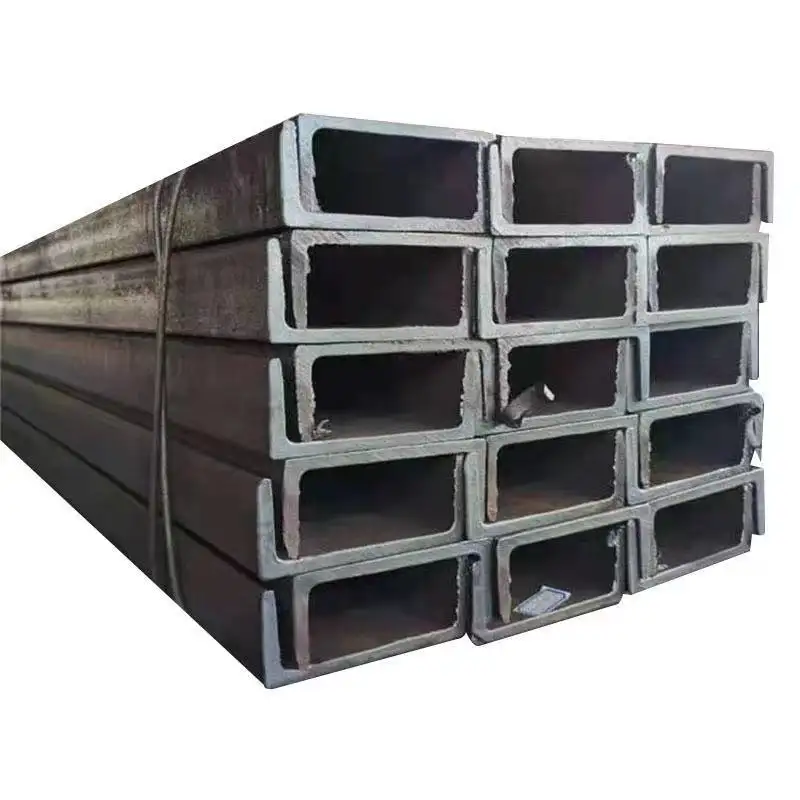 Q235 galvanizado e carbono c purlins construção estrutural perfurado c purlin