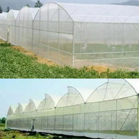 Filet anti-insectes agricole pour serre et jardin potager, en PP stabilisé UV, blanc découpé