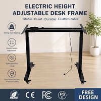 En gros, Cadre de bureau assis-debout chinois haut de gamme, double moteur, contrôleur à 4 boutons, ergonomique, avec poulies