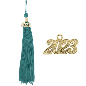 Wholesale Cheap Many Colors Available Factory 2023 Graduation Tassel With Charm