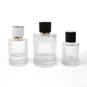 Customized Logo High Quality Wholesale Empty 30ml <b>50ml</b> 100ml Round <b>Bottle</b> Clear Glass Perfume Spray <b>Bottle</b> - Product Image 5