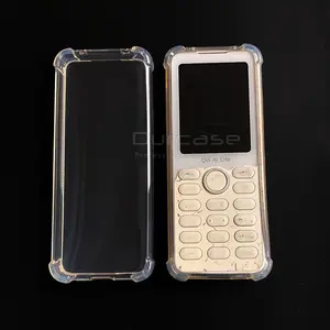 Custodia per Telefono in Silicone TPU Kosher Israeliano per QIN AI Life F21S F21, Resistente agli Urti, Trasparente - Product Image 1