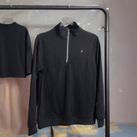 Nouveau sweat à capuche zippé style américain automne/hiver en molleton 100% coton, coupe ample, col montant, manches longues, effet amincissant