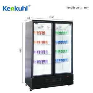 Kenkuhl thẳng đứng nước giải khát mát đồ uống hiển thị tủ lạnh thương mại tủ lạnh siêu thị - Product Image 4