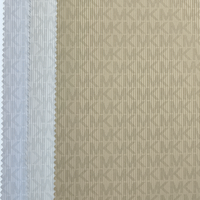 Tissu en microfibre souple de qualité textile PU avec support tricoté 300GSM, résistant à l'usure, épaisseur 0,6 mm pour vestes et manteaux