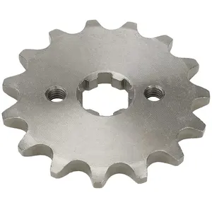 Hiaors 420-15t frontal sprocket 17mm, para 50 70 90 110 125cc motocicleta dirt pit bike mini atv quad 4 rodas moped