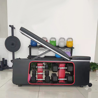 Banc de musculation personnalisé Leadman, banc de musculation professionnel incliné et plat, bancs d'exercice multifonctionnels réglables, banc de rangement pour haltères