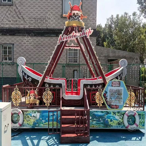 Manèges de parc d'attractions mobiles, jeux pour enfants, balançoire, <span class=keywords><strong>bateau</strong></span>, mini-navire pirate monté sur remorque - Product Image 3