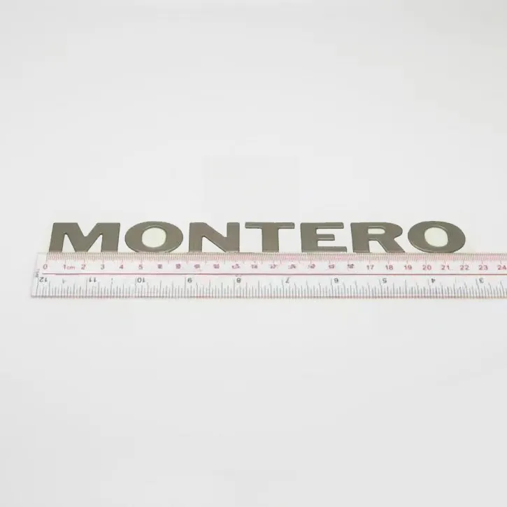 Autoteile MONTERO Fender Emblem Logo Kompatibel mit Mitsubishi Montero V24 V25 V26 V31 V32 V34 V36 V43 V44 V45 V46 MB778136