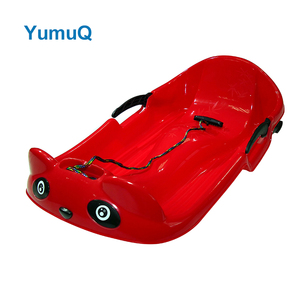YumuQ Offre Spéciale cadeau de noël poids en cours d'exécution neige traîneau en <span class=keywords><strong>plastique</strong></span> traîneau avec <span class=keywords><strong>frein</strong></span> pour les enfants - Product Image 3