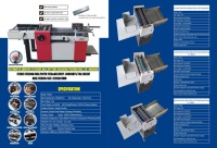 ZONGRUI HY620B AUTOCOLLANTS ADHÉSIFS AUTOMATIQUES À DOUBLE RANGÉES MACHINE DE DEMI-COUPE/PLISSEMENT/PERFORATION