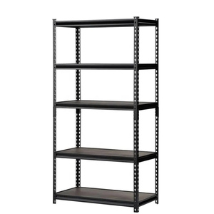 Düşük fiyat siyah 5 katlı geçmeli depolama rafları - Product Image 1