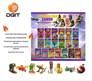 5 inch PVC tung tung sahur Hành động Hình ai brainrot sáng tạo sưu tập đồ chơi bán buôn có sẵn - Product Image 1