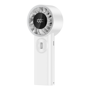 2026 New Handheld High-Speed Fan USB Rechargeable Portable Mini Fan with 100-Speed Adjustment & Powerful Wind Logo customization