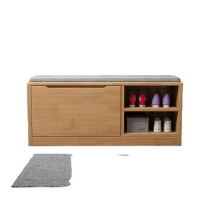 Tabouret à chaussures en bois massif nordique, <span class=keywords><strong>meuble</strong></span> <span class=keywords><strong>d</strong></span>'<span class=keywords><strong>entrée</strong></span> moderne pour la maison, banc à chaussures à deux niveaux, <span class=keywords><strong>meuble</strong></span> à chaussures intégré, meubles de maison - Product Image 6