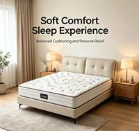Ensemble de matelas Royal Confortable de haute qualité, taille Queen et King, meubles de chambre à coucher, matelas en mousse à mémoire de forme en gel de latex