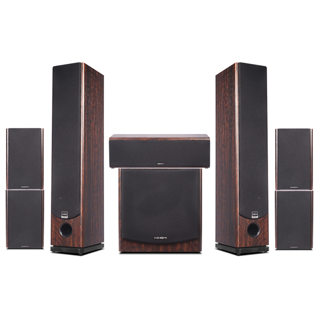 7.1 Tower Home Theater System Surround Sound Floor-standing Wooden/MDF 8-Speaker High-fidelity Speakers