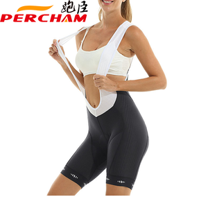 <span class=keywords><strong>Pantaloni</strong></span> sportivi personalizzati da <span class=keywords><strong>donna</strong></span> pantaloncini da ciclismo traspiranti ad asciugatura rapida con spalline imbottite per attrezzature sportive di supporto - Product Image 2
