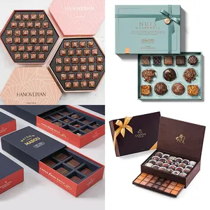 Groothandelsprijs Bruiloftsfeest Gunst Fancy Food Chocolade Verpakkingsdozen Voor Chocolade