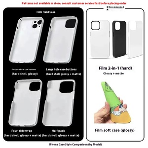 Coque de téléphone 2-en-1 Green Plaid <span class=keywords><strong>Monster</strong></span> 3D TPU pour Apple 16Pro Soft Case pour XR et Hard Case Compatible avec 15/13 Mobiles - Product Image 2
