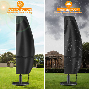 Couverture de parapluie imperméable de <span class=keywords><strong>parasol</strong></span> de patio de <span class=keywords><strong>protection</strong></span> solaire adaptée aux besoins du client de tissu de PE/oxford - Product Image 5