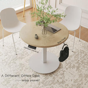 Escritorio de Computadora Ergonómico Ajustable en Altura con un Solo Motor y 3 Etapas, Modelo Moderno 2026, Color Amarillo - Product Image 2