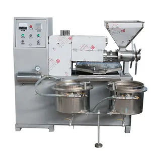 Low cost 6YL-100T olive oil cold press oil machine combined screw oil press