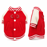 Veste de sport pour chien en polaire pour l'automne et l'hiver, pour Teddy, Schnauzer, Bouledogue Français, rembourrée et lavable