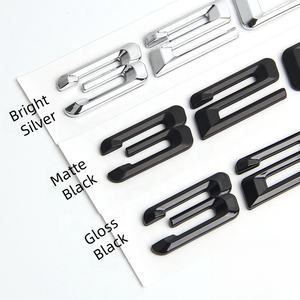 Al por mayor ABS coche maletero insignia letras emblema pegatina para 350i 340i 335i 330i 325i 320i 318i 316i - Product Image 1