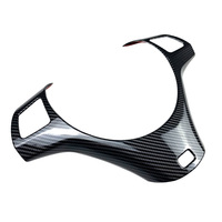 Couvre-panneau de volant de voiture pour BMW Série 1 3 E87 E90 E91 E92 E93 2005-2012, garniture décorative en ABS, autocollant de moulage