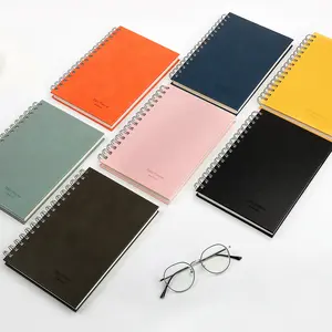 Simple multi-color Plan Wholesale student business gifts Beautiful English calendar book in stock A5 Coil notebook