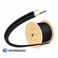 GYFTC8Y 24 Core Fiber Optic Cable Figure 8 Outdoor FTTH Aerial Optical Fiber Cable