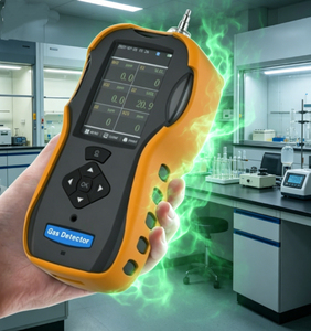 Detector de Gas Portátil de Alta Precisión 6 en 1 con Alarma Sonora y Luminosa para Monitoreo de Calidad del Aire CO CO2 O2, Detector de Gas Portátil - Product Image 2