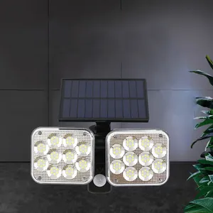 Chaoliu Lage Fabriek Prijzen Waterdichte Ip65 Abs 10W Zonne-Energie Tuinverlichting 100led Kwaliteit Bewegingssensor Led Zonne-Wandverlichting